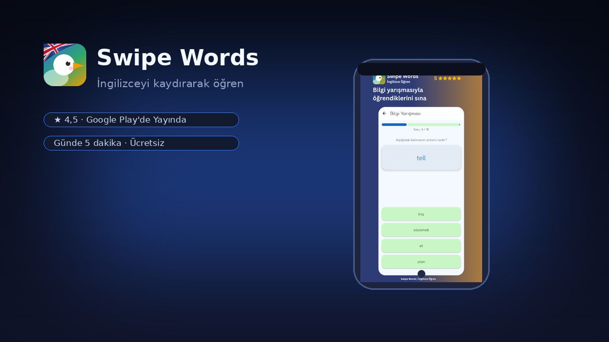 Swipe Words